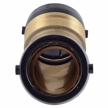 SHARKBITE Push to Connect Elbow Brass 10-1/2 L, 788H95