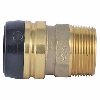 SHARKBITE Male Connector 1-1/4 Tube Size, 499M58