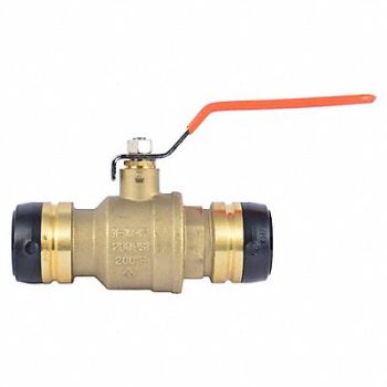 SHARKBITE Ball Valve 1-1/4 Tube Size, 499M51