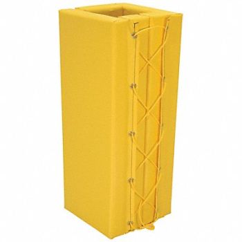 GRAINGER APPROVED Column Protector 12 x12 Round or Square, 45XD92