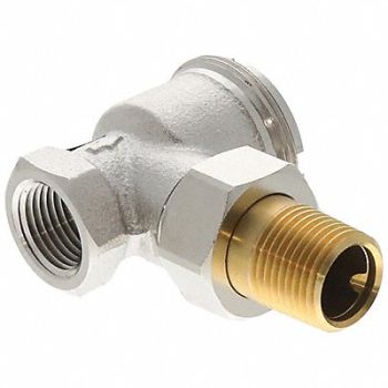 HONEYWELL HOME Thrmosttic Radiator Vlve Angl 1/2 FPT, 3UD05