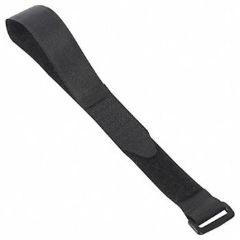 VELCRO BRAND Cinch Straps 1x18 Black PK25, 50LE89