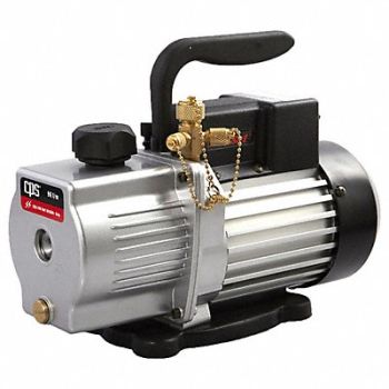 PRO-SET Vacuum Pump 4.0 cfm 1/2 HP 10 Microns, 406D56