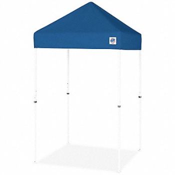E-Z UP Shelter Blue 5 ft W 5 ft L, 800JV2