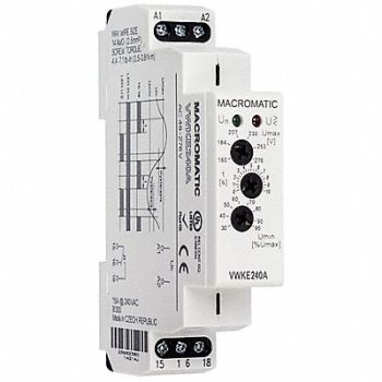 MACROMATIC Volt Sensor Relay 240VAC 15A @ 240V SPDT, 23NV47