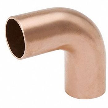STREAMLINE Elbow 90 Deg Wrot Copper 1/2 Tube, 5UGD2