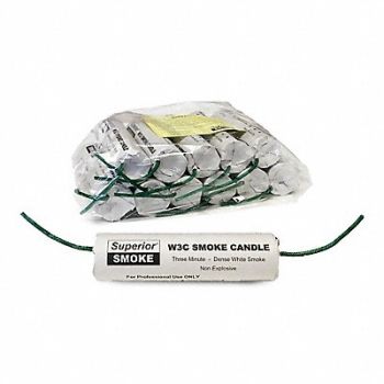 SUPERIOR SMOKE SmokeCandles Dbl Wick 40 000 cu ft PK12, 3KLJ7