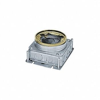 HUBBELL WIRING DEVICE-KELLEMS Floor Box, 808GT6