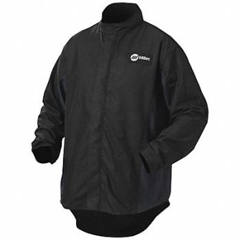 MILLER Welding Jacket Black/Navy 5XL, 796NY8