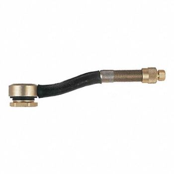 HALTEC Tire Valve Large Bore 4-11/16in Brass, 32HF03