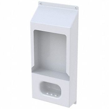 BESTCARE Utility Shelf SS 8 in Overall W, 55AF69