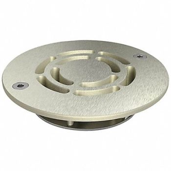 BESTCARE Floor Drain Grate Round No Hub 2-1/4 H, 53XU84