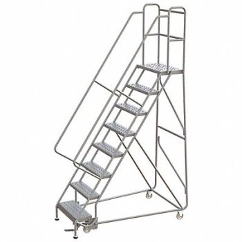 BALLYMORE Rolling Ladder 80 H x 14 D Platform, 799ZJ5