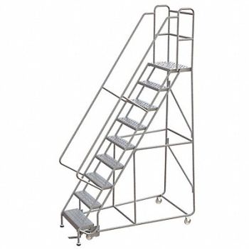 BALLYMORE Rolling Ladder 90 H x 14 D Platform, 799ZJ7