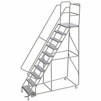 BALLYMORE Rolling Ladder 100 H x 21 D Platform, 799ZK0
