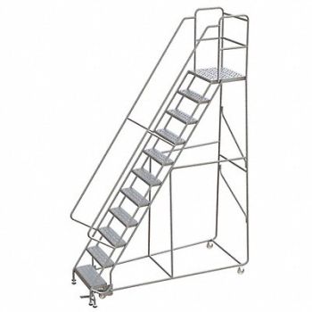 BALLYMORE Rolling Ladder 110 H x 21 D Platform, 799ZK2