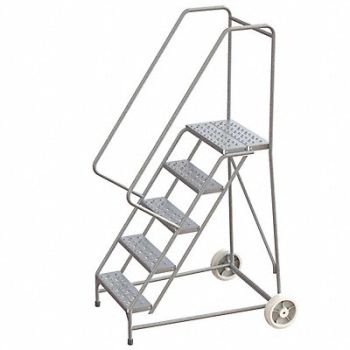 BALLYMORE Wheelbarrow Ladder 50 H x 14 D Platform, 799ZK3