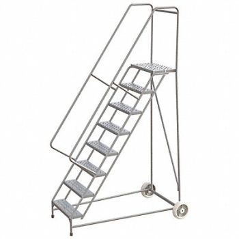 BALLYMORE Wheelbarrow Ladder 80 H x 14 D Platform, 799ZK6