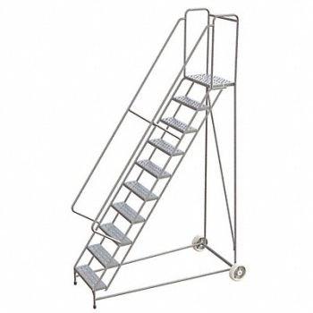 BALLYMORE Wheelbarrow Ladder 100 H x 14 D Platform, 799ZK8