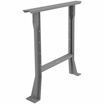 TENNSCO E6577 Flared Leg 3-1/2 W x 30 D x 32 H Gray, 9EF33