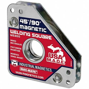 MAG-MATE Magnetic Welding Square 45 deg 90 deg, 2MJJ7
