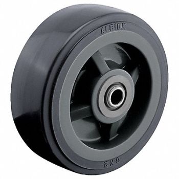 ALBION Caster Wheel 4 x1-1/4 Gray, 803W45
