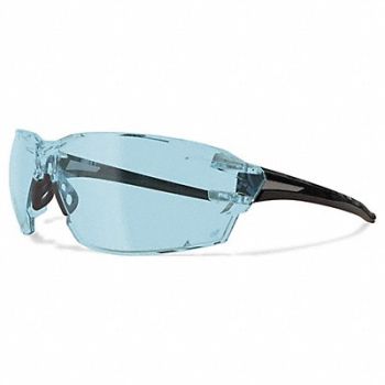 EDGE EYEWEAR Glasses Light Blue Lens Black Frame M, 801WM8