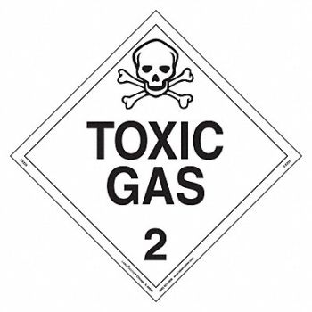 LABELMASTER DOT Container Placard Vinyl PK25, 807CN1
