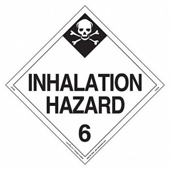LABELMASTER DOT Container Placard Vinyl PK25, 807CN7