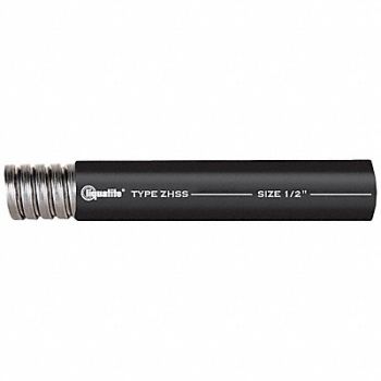 LIQUATITE Liquid Tight Conduit Black Stainless, 787L65
