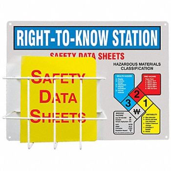 ACCUFORM Right To Know SDS Kit 18 H x24 W, 38W964
