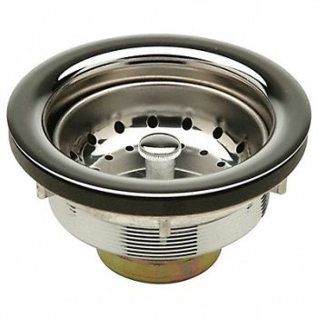 ZURN SS Basket strainer 4-3/8in, 48RY06