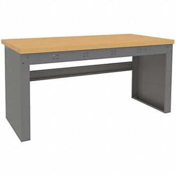 TENNSCO Workbench Butcher Block 72 W 36 D, 39FL34