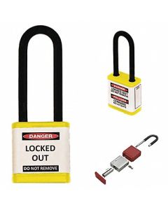 ZING Lockout Padlock 3 Shackle Height, 55KD17