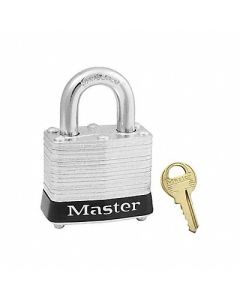 MASTER LOCK D1927 Lockout Padlock KD Black 1-1/4 H, 5T810